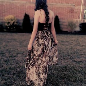 High-low homecoming dress